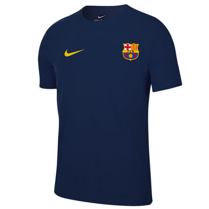 Koszulka męska Nike FC Barcelona Essential granatowa | VUX.pl