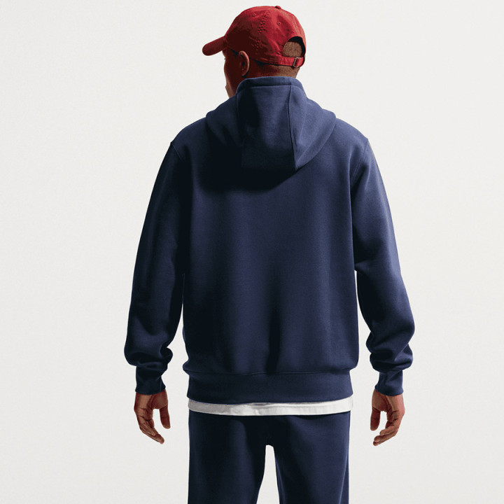 Bluza z kapturem męska Nike PSG Club II granatowa II3417-410 | VUX.pl