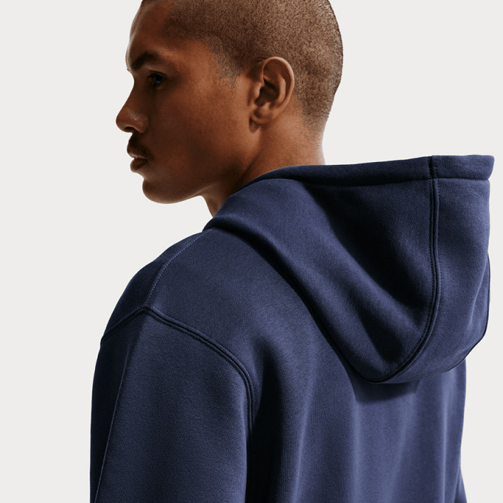 Bluza z kapturem męska Nike PSG Club II granatowa II3417-410 | VUX.pl
