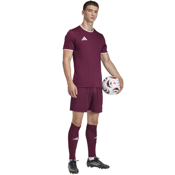 Koszulka piłkarska męska adidas Entrada 26 czerwona JZ2507 | VUX.pl