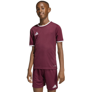 Koszulka piłkarska junior adidas Entrada 26 czerwona JZ2530 | VUX.pl