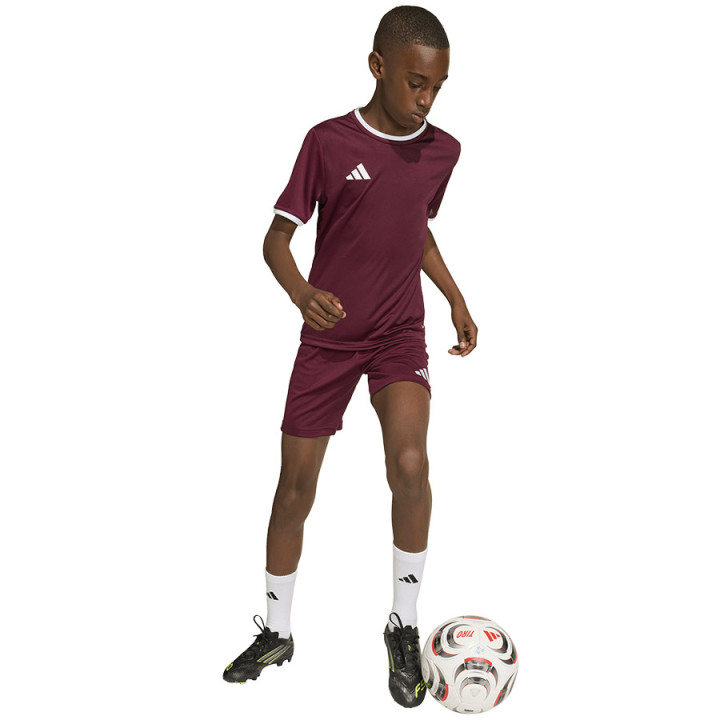 Koszulka piłkarska junior adidas Entrada 26 czerwona JZ2530 | VUX.pl