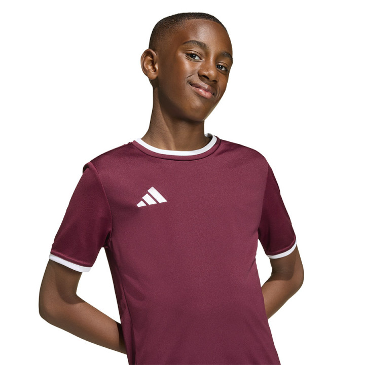 Koszulka piłkarska junior adidas Entrada 26 czerwona JZ2530 | VUX.pl