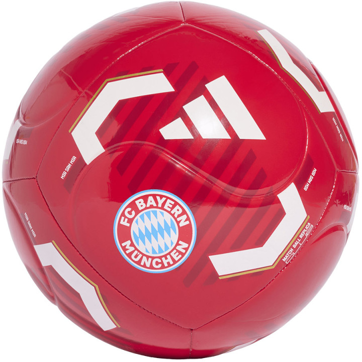 Piłka nożna treningowa adidas FC Bayern Club czerwona KE5111 | VUX.pl