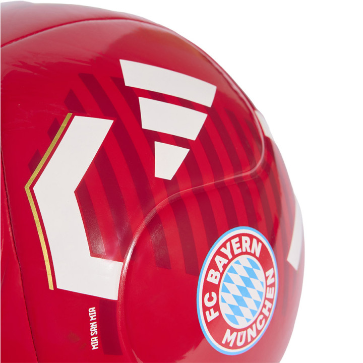 Piłka nożna treningowa adidas FC Bayern Club czerwona KE5111 | VUX.pl