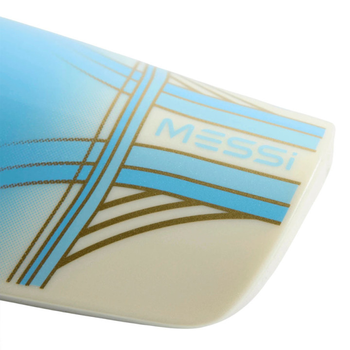 Nagolenniki piłkarskie adidas Messi Club z gumką białe KV8451 | VUX.pl