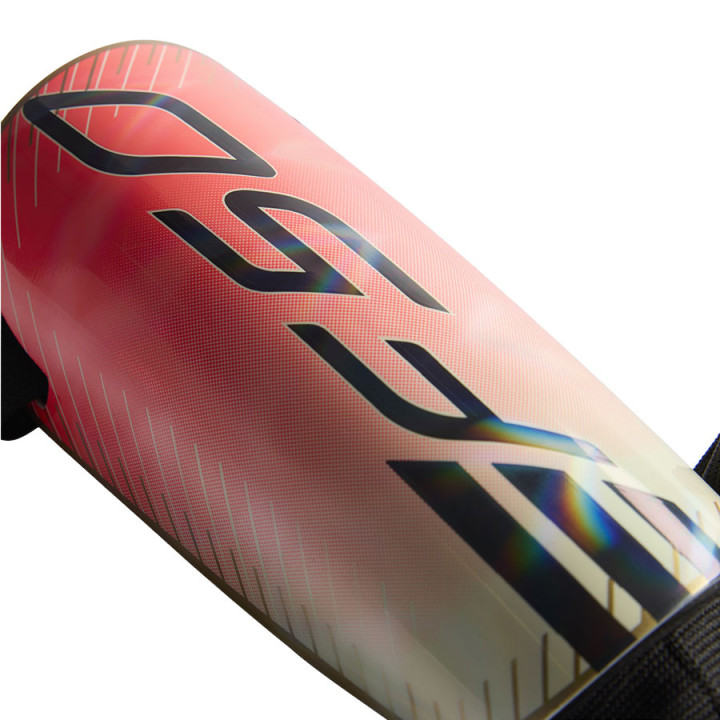 Nagolenniki piłkarskie junior adidas F50 SG MTC pomarańczowe | VUX.pl