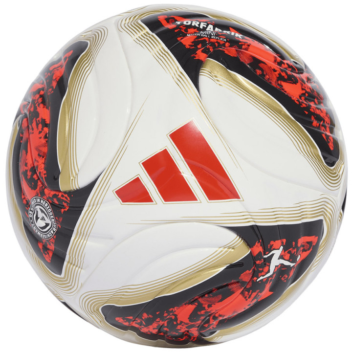 Piłka nożna dziecięca adidas Bundesliga Mini biała KG6039 | VUX.pl