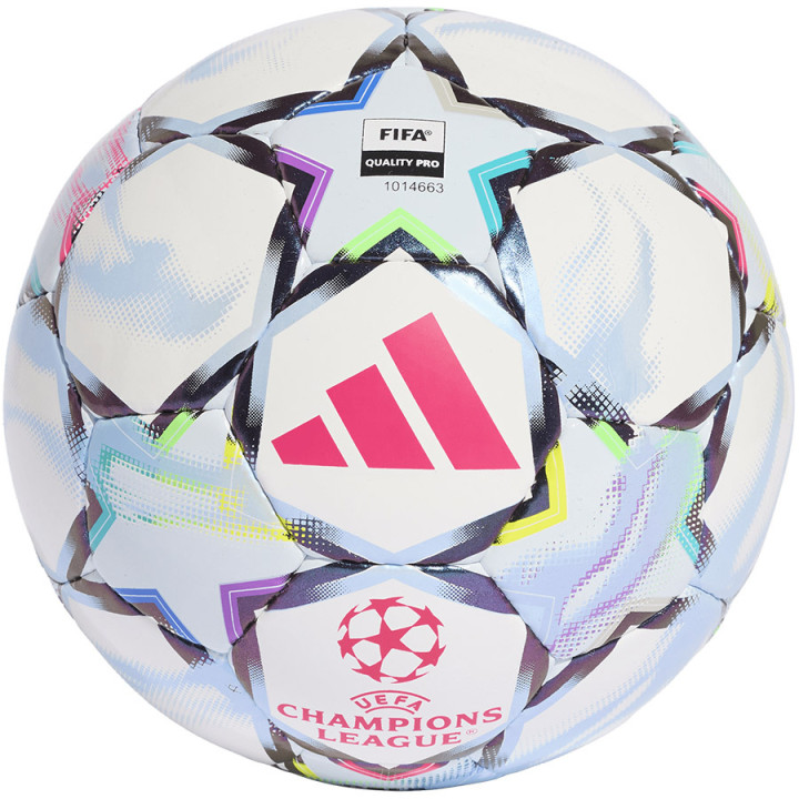 Piłka nożna na trawę naturalną adidas UCL J290 biała KE9772 | VUX.pl