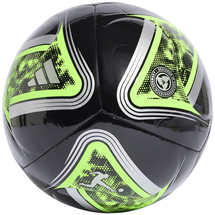 Piłka nożna adidas Bundesliga Club czarna pęcherz butylowy | VUX.pl