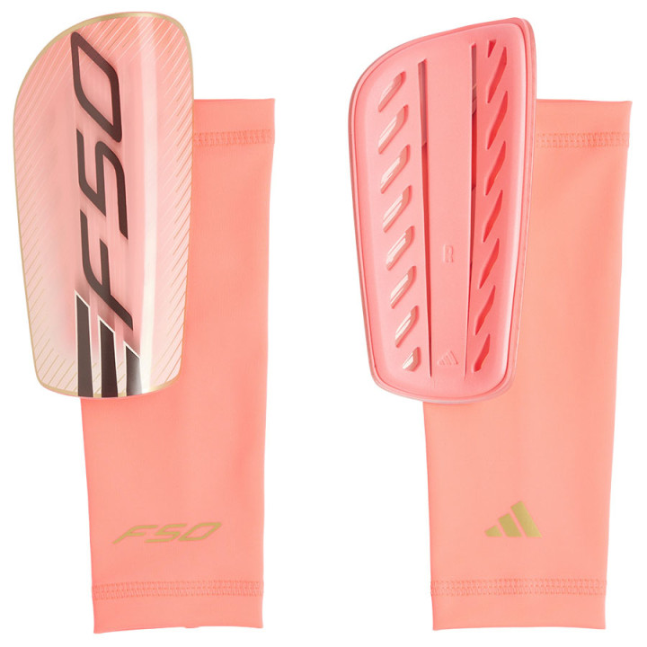 Nagolenniki piłkarskie adidas F50 SG League pomarańczowe | VUX.pl