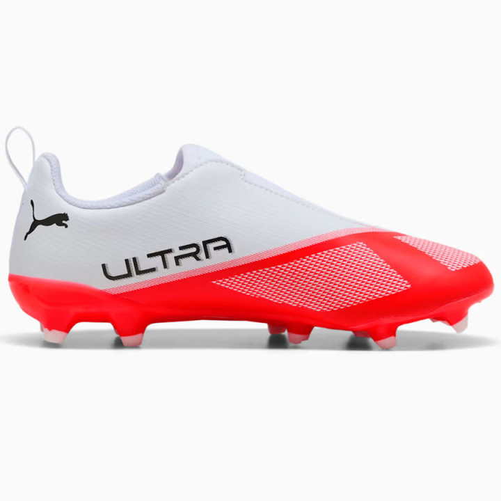 Korki lanki junior Puma Ultra 7 PLAY LL FG/AG czerwone | VUX.pl