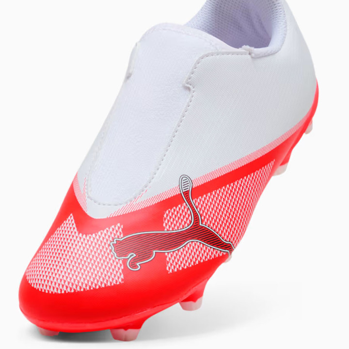 Korki lanki junior Puma Ultra 7 PLAY LL FG/AG czerwone | VUX.pl