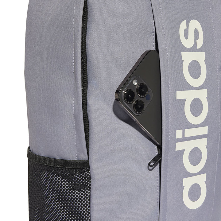 Plecak miejski uniseks adidas Linear jedna komora szary | VUX.pl