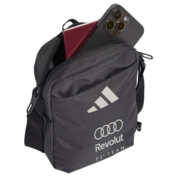Saszetka na ramię adidas Audi Revolut F1 Team czarna KF8473 | VUX.pl