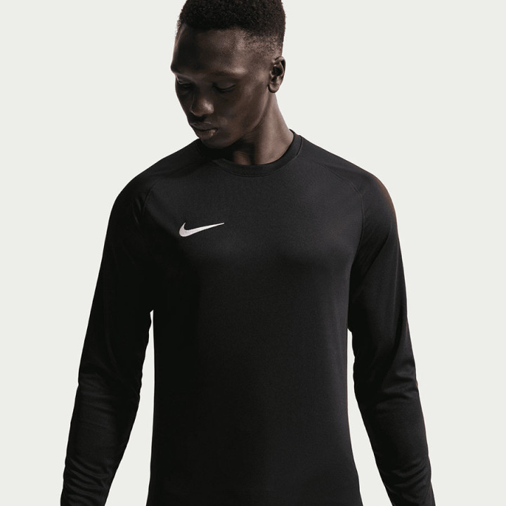 Koszulka piłkarska długi rękaw męska Nike Park VIII czarna | VUX.pl