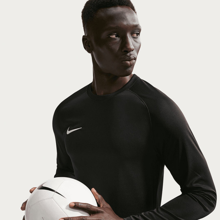 Koszulka piłkarska długi rękaw męska Nike Park VIII czarna | VUX.pl