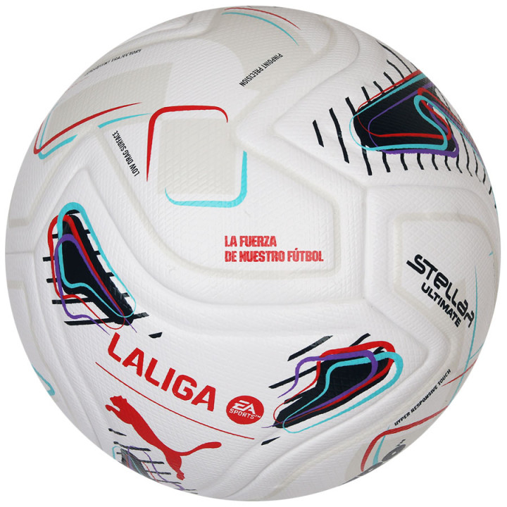 Piłka nożna Puma Stellar Nitro Ultimate LaLiga biała | VUX.pl