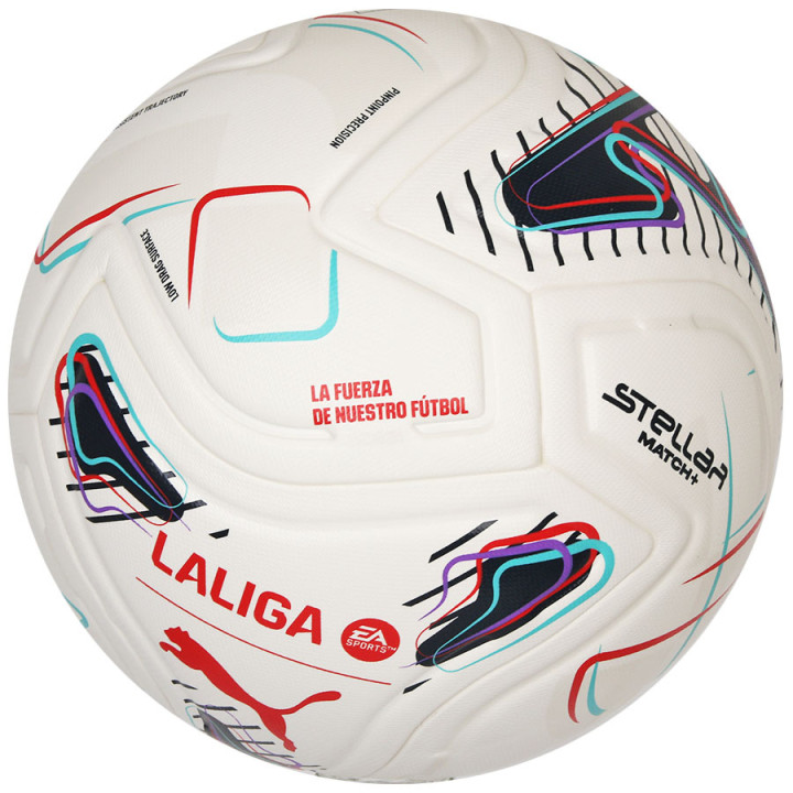 Piłka nożna Puma Stellar Match LaLiga FIFA Quality biała | VUX.pl
