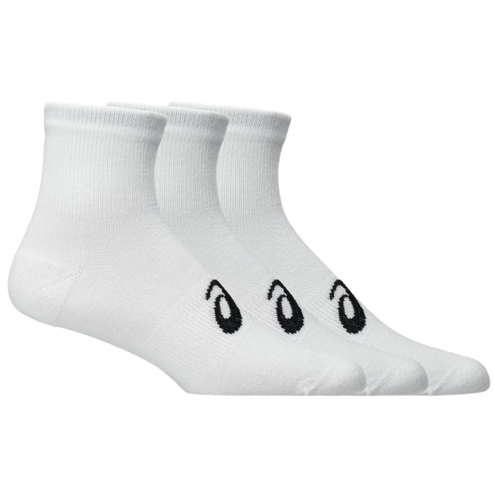 Skarpety sportowe Asics Quarter 3 pary białe 3033C299 100 | VUX.pl