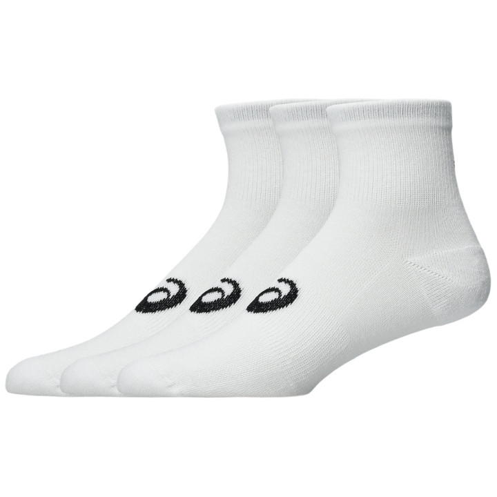 Skarpety sportowe Asics Quarter 3 pary białe 3033C299 100 | VUX.pl