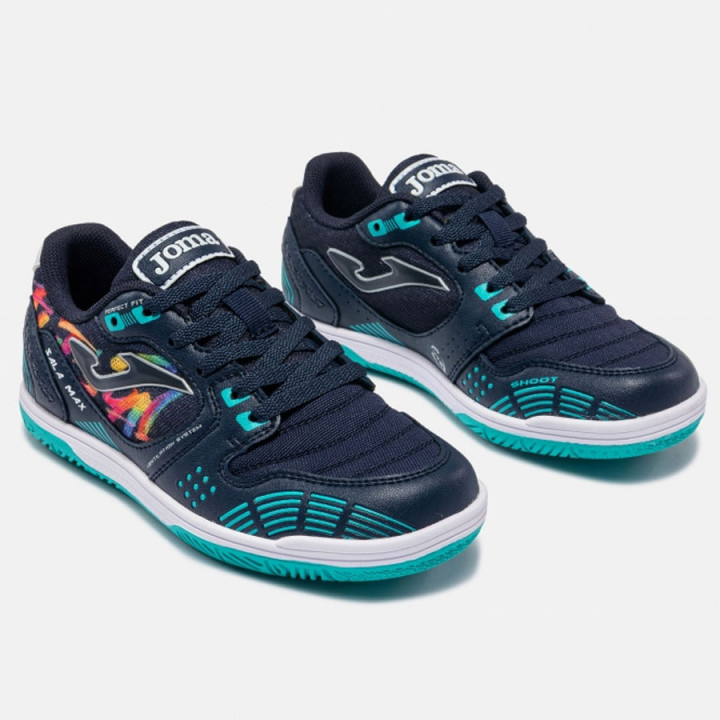 Buty halowe junior Joma Sala Max 2603 IN granatowe SMJW2603IN | VUX.pl