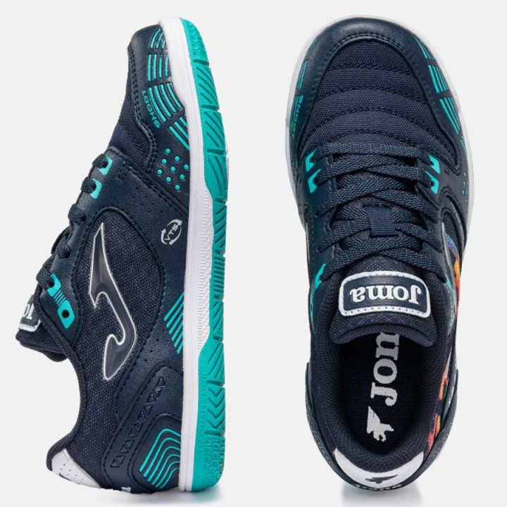 Buty halowe junior Joma Sala Max 2603 IN granatowe SMJW2603IN | VUX.pl