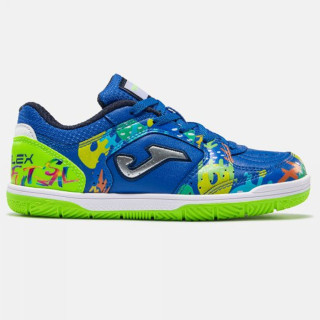 Buty halowe junior Joma Top Flex 2602 IN niebieskie | VUX.pl