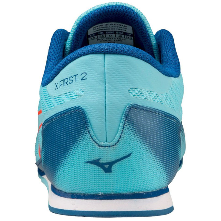Kolce lekkoatletyczne Mizuno X FIRST 2 niebieskie U1GA233001 | VUX.pl