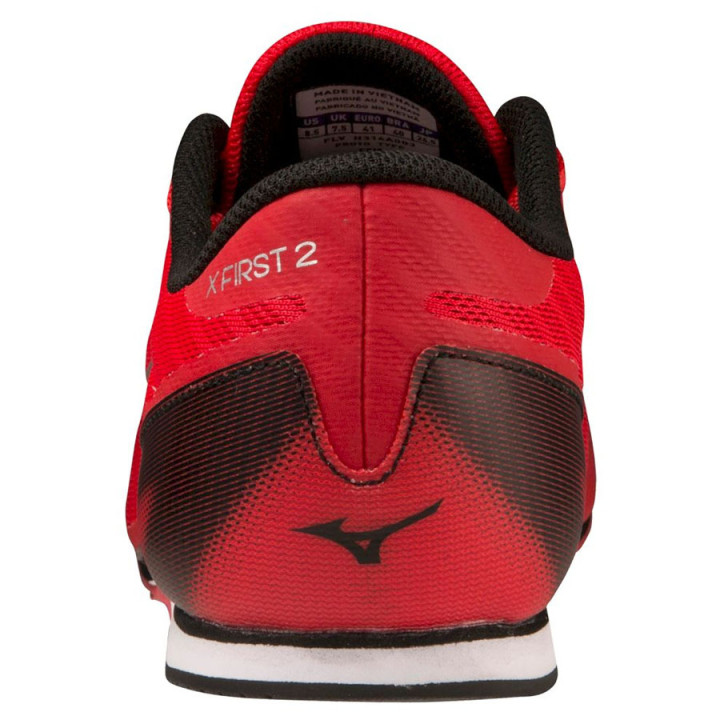 Buty kolce lekkoatletyczne Mizuno X FIRST 2 czerwone | VUX.pl