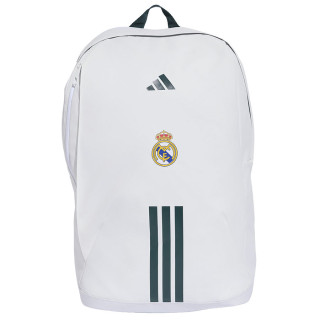 Plecak jednokomorowy format A4 adidas Real Madryt Home biały | VUX.pl