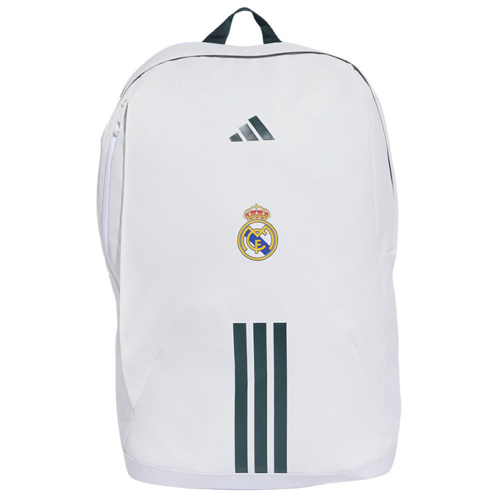 Plecak jednokomorowy format A4 adidas Real Madryt Home biały | VUX.pl