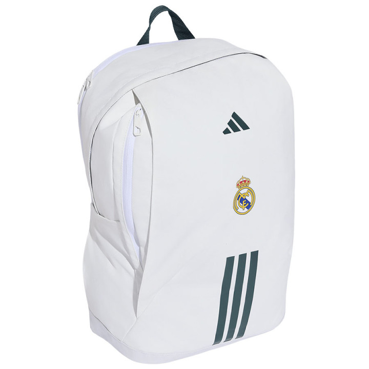 Plecak jednokomorowy format A4 adidas Real Madryt Home biały | VUX.pl