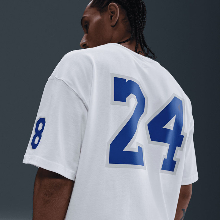 T-shirt męski Nike Kobe Dodgers Mamba M90 biały IH2135-100 | VUX.pl