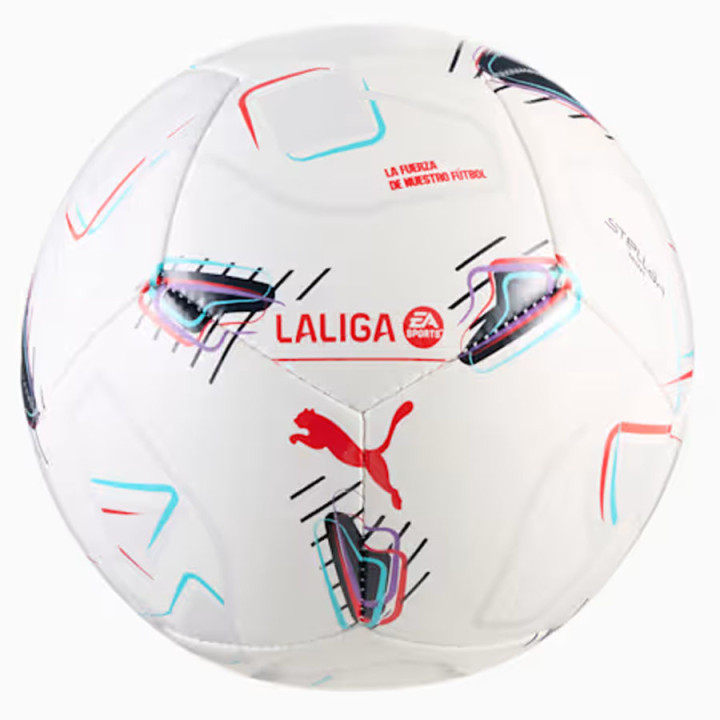 Piłka nożna mini Puma Stellar La Liga biała 085152-01 | VUX.pl