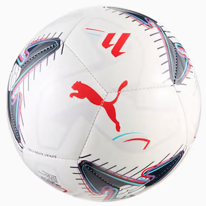Piłka nożna mini Puma Stellar La Liga biała 085152-01 | VUX.pl