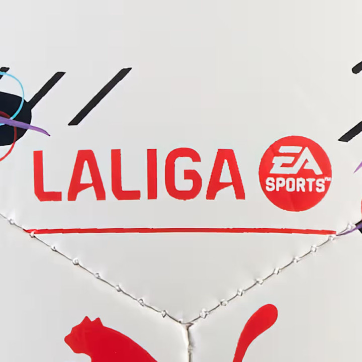 Piłka nożna mini Puma Stellar La Liga biała 085152-01 | VUX.pl