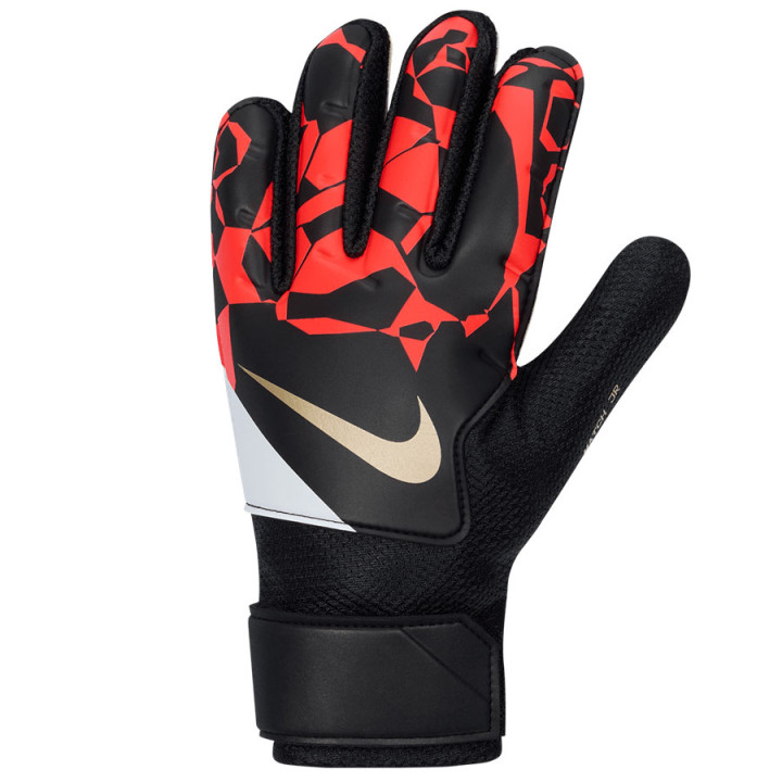 Rękawice bramkarskie junior Nike Match czarne krój flat | VUX.pl