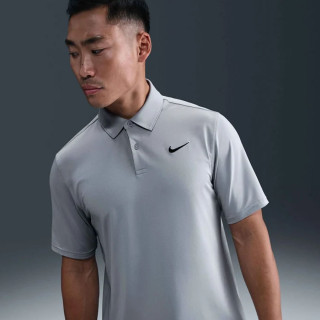 Koszulka polo z długim rękawem męska Nike Velocity szara | VUX.pl
