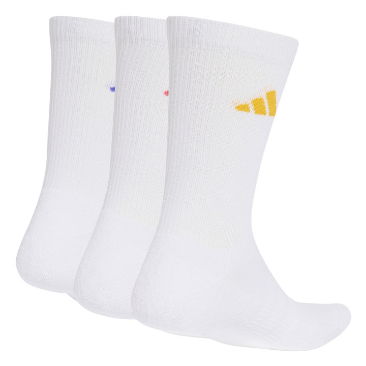 Skarpety adidas Cushioned Sportswear Crew 3 pary białe KQ6760 | VUX.pl