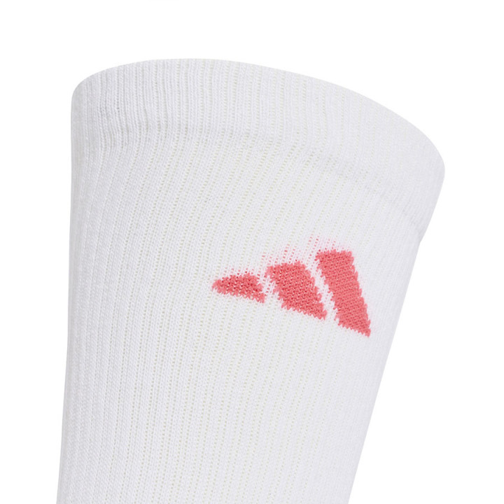 Skarpety adidas Cushioned Sportswear Crew 3 pary białe KQ6760 | VUX.pl