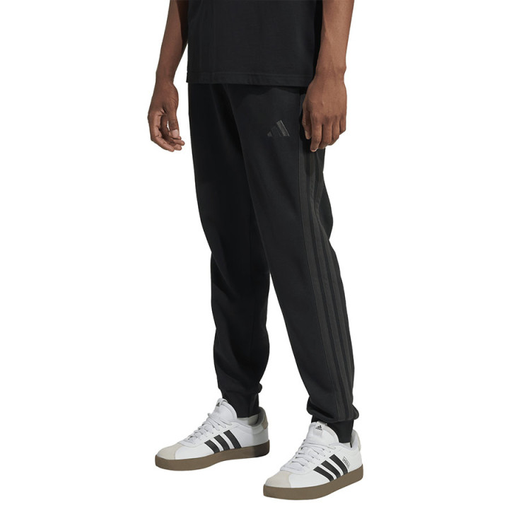 Spodnie dresowe bawełniane męskie adidas Essentials czarne | VUX.pl