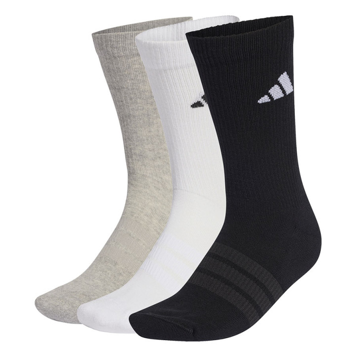 Skarpety bawełniane adidas Cushioned Crew 3 pary multikolor | VUX.pl