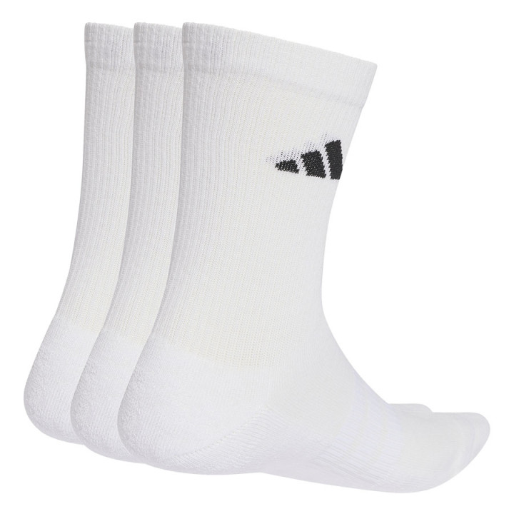 Skarpety damskie adidas Cushioned Crew 3 pary białe JZ0530 | VUX.pl