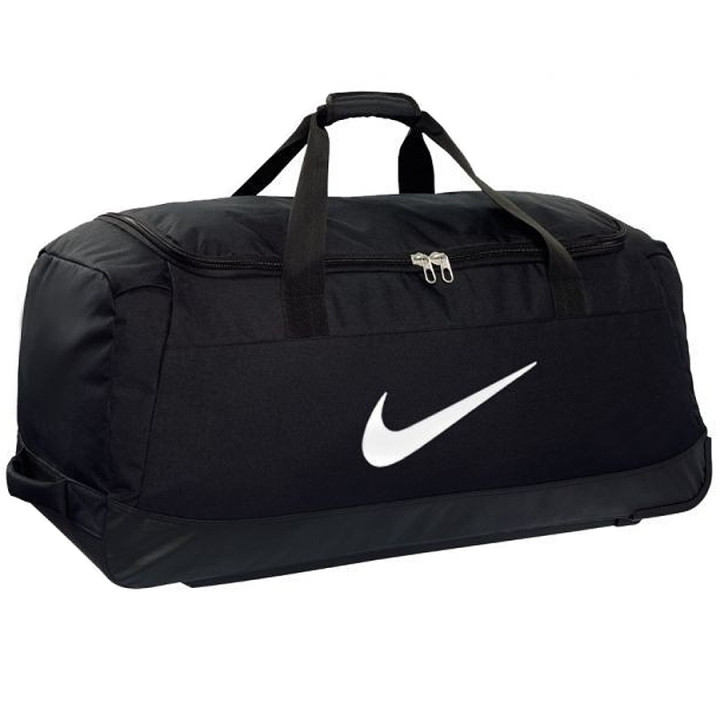 Torba sportowa na kółkach 120 l Nike Club Team Swoosh czarna | VUX.pl