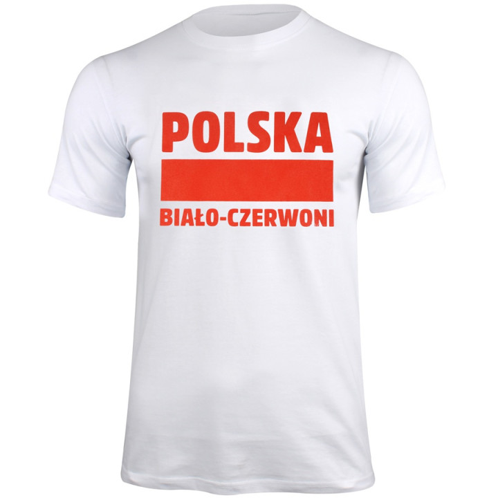 Koszulka Polska Biało-Czerwoni biały S337909 | VUX.pl