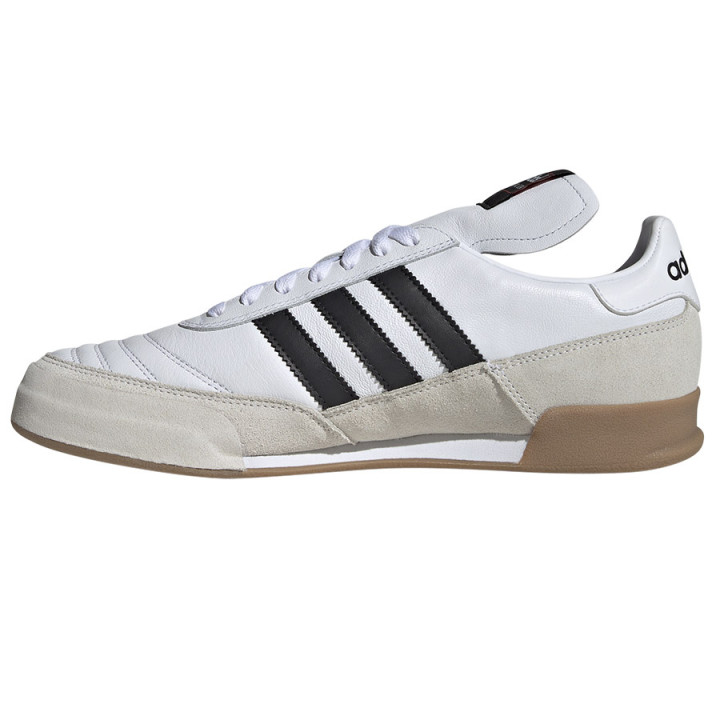 Buty piłkarskie halowe męskie adidas Mundial Goal IN białe | VUX.pl