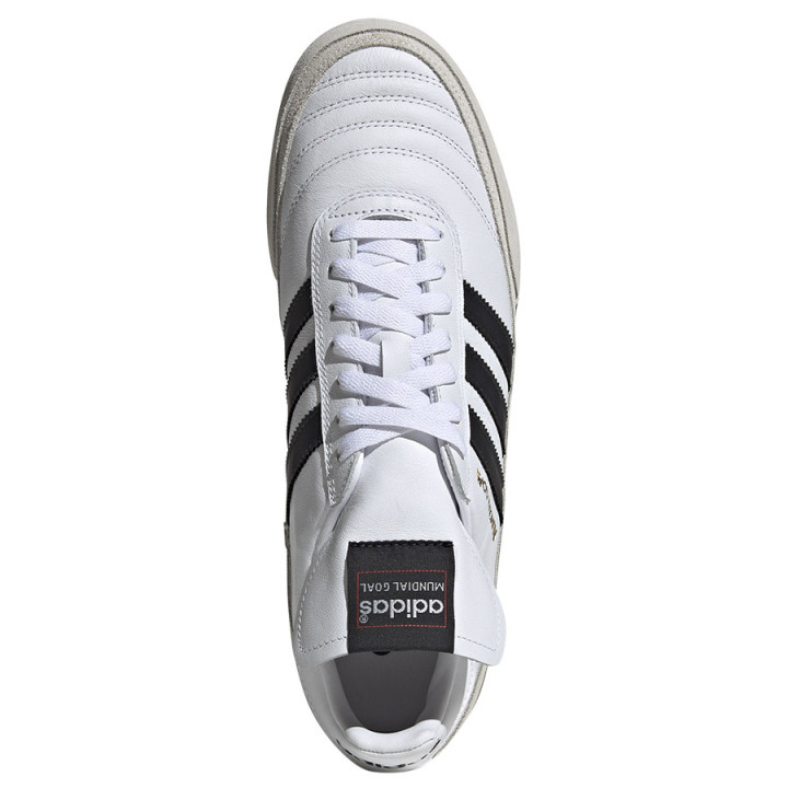 Buty piłkarskie halowe męskie adidas Mundial Goal IN białe | VUX.pl