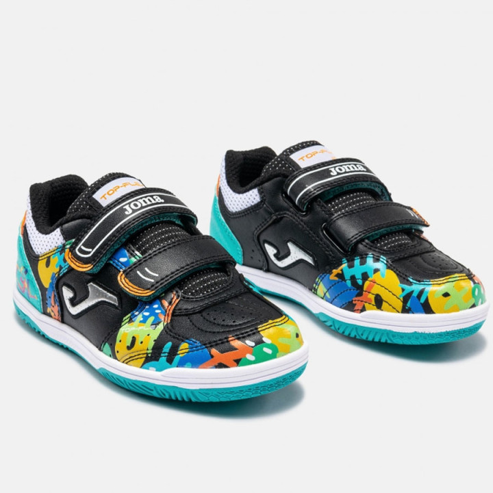 Buty halowe IN junior Joma Top Flex 2631 czarne TPJW2631INV | VUX.pl