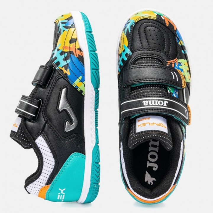 Buty halowe IN junior Joma Top Flex 2631 czarne TPJW2631INV | VUX.pl